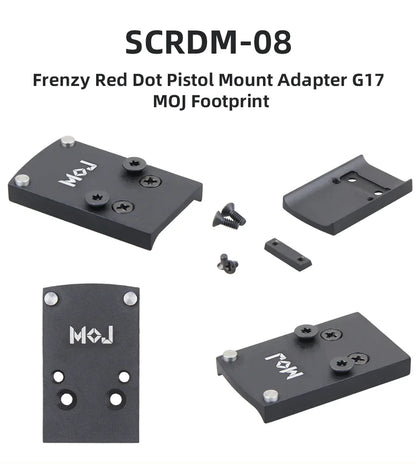 Vector Optics Designed  Frenzy SCRD-36 & SCRD-37 Line Red Dot Sights MOJ Footprint