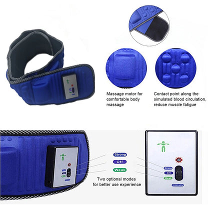 PC Vibrating Body Slimming Belt Waist Abdominal Stimulator Hip Trainer Fat