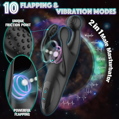 GtoozaVibrating Male Masturbator Glans  Electric Penis Massager Delay Trainer Exerciser Vibrations Stimulator Adult Sex Toy gtooza.com