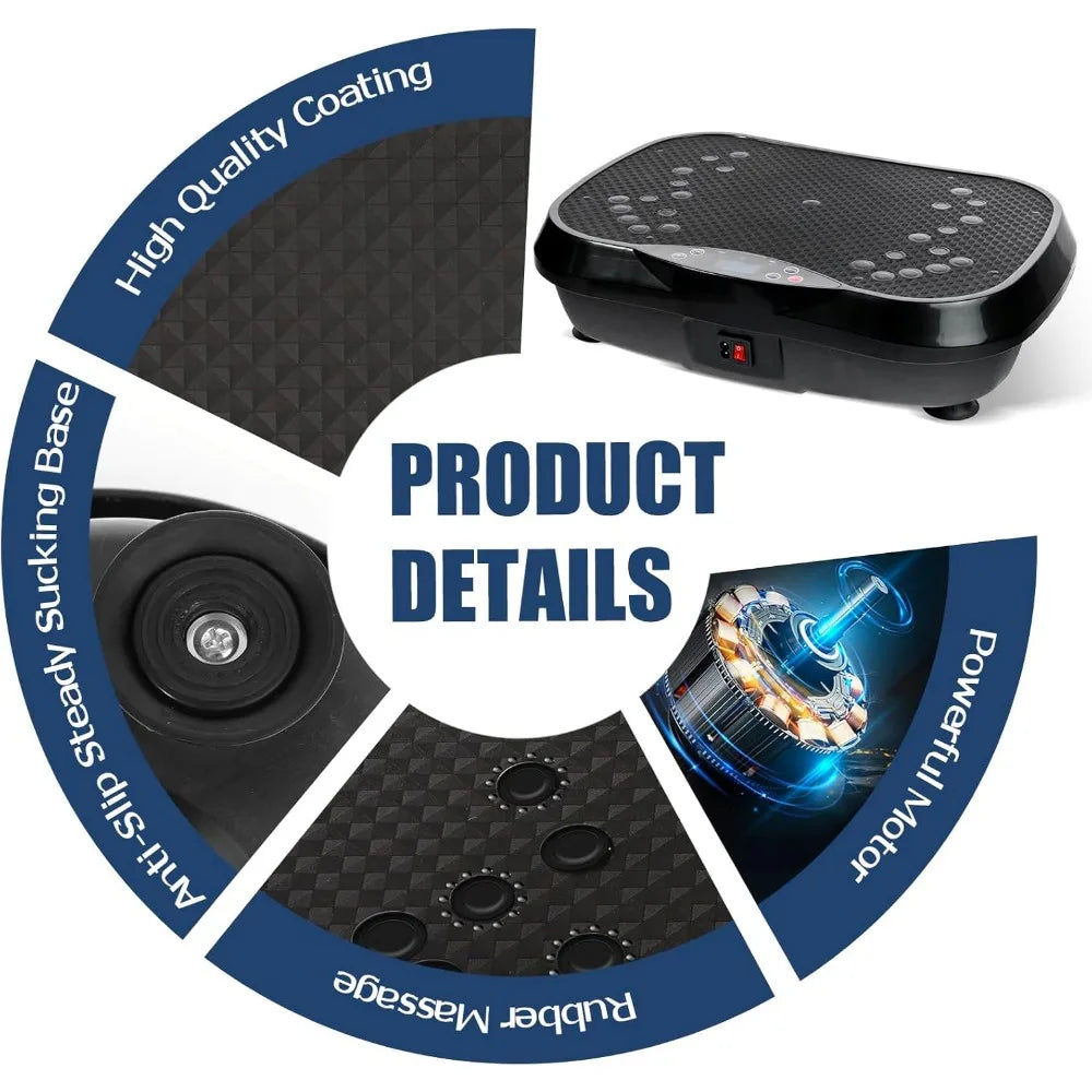 PC Vibrating Plate-Experience Fitness Reimagined: Unleash Your Potential wi