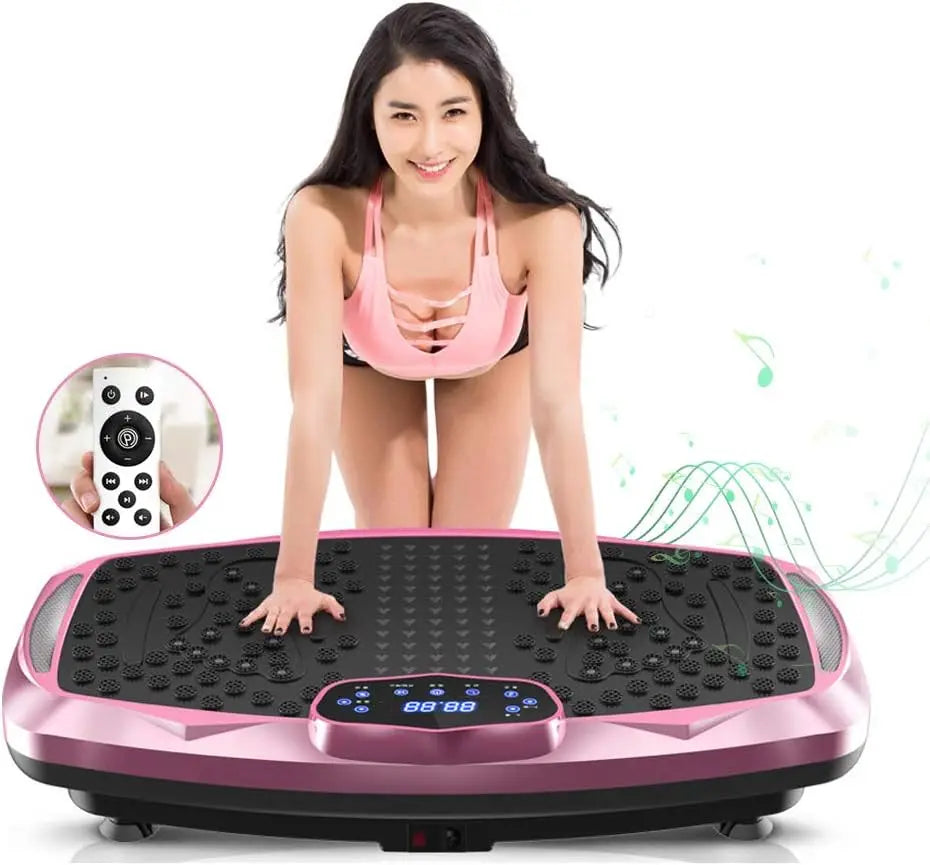 PC Vibration Plate Exercise Machine Whole Body Workout Vibration Fitness Pl