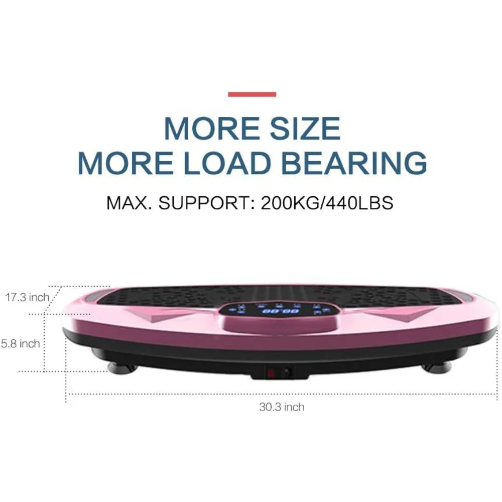 PC Vibration Plate Exercise Machine Whole Body Workout Vibration Fitness Pl