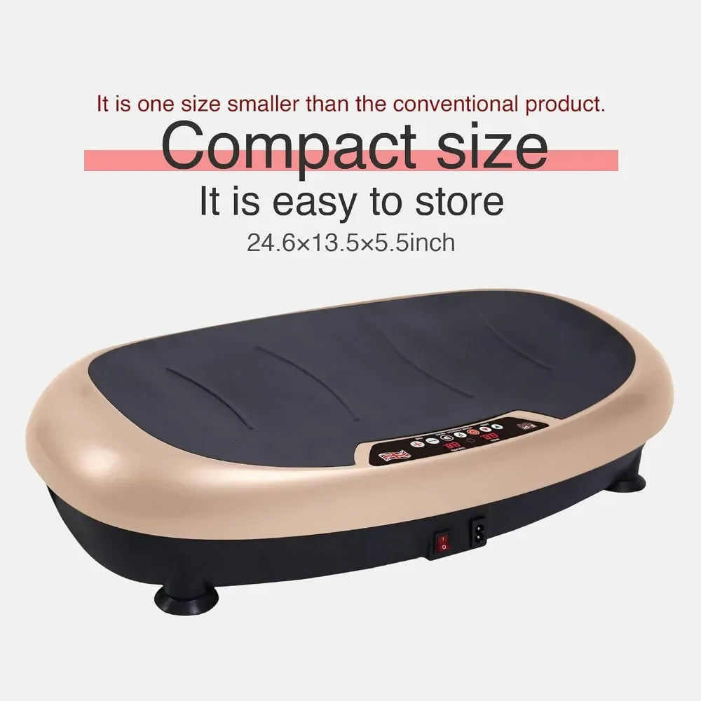 PC Vibration Plate Machine Full Body Workout Compact Size Platm Increase bl