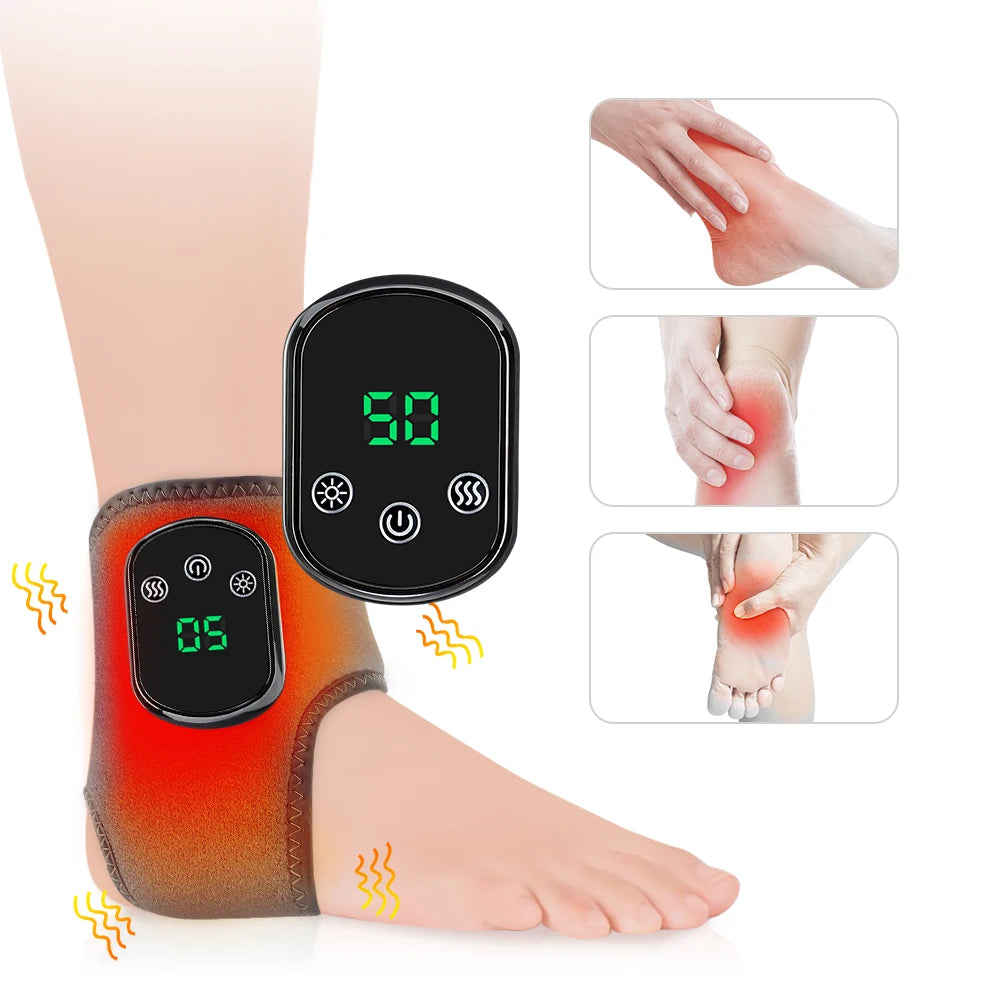 PC Vibration Wrist / Ankle Massager Infrared Hot Compress Therapy Hand / Fo