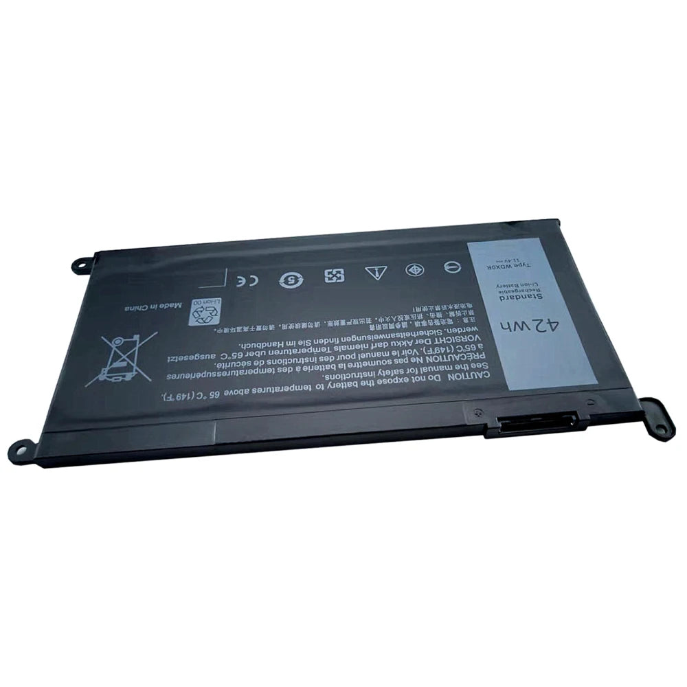 PC WDX0R 42Wh For DELL WDXOR Battery Inspiron 13 5368 5378 7368 14 7460 7472 5468 15  5538 5567 5568 5378 7368 17 5765 3189 Laptop