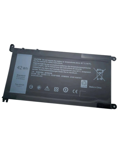 PC WDX0R 42Wh For DELL WDXOR Battery Inspiron 13 5368 5378 7368 14 7460 7472 5468 15  5538 5567 5568 5378 7368 17 5765 3189 Laptop