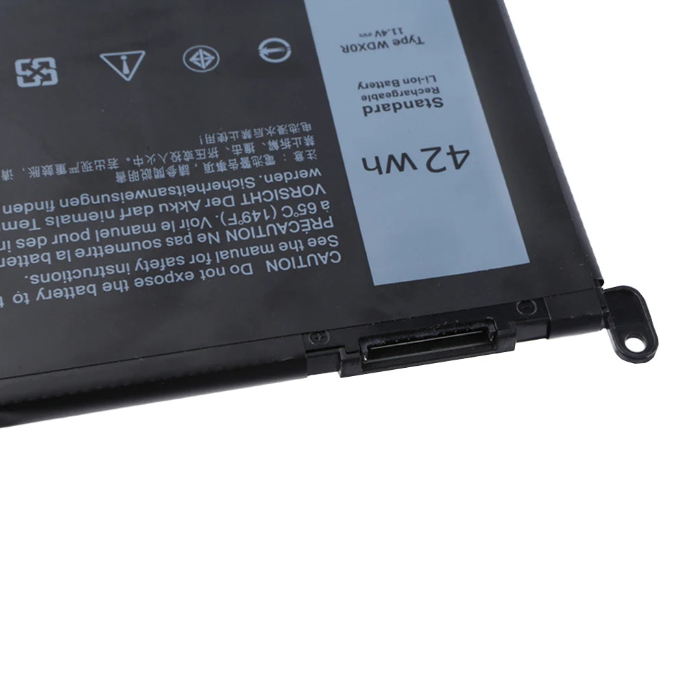 PC WDX0R Laptop Battery For DELL Vostro 5468 5471 5568 Inspiron 17 5770 5767 5765 15 5584 5567 7560 3583 5538 5567 42WH