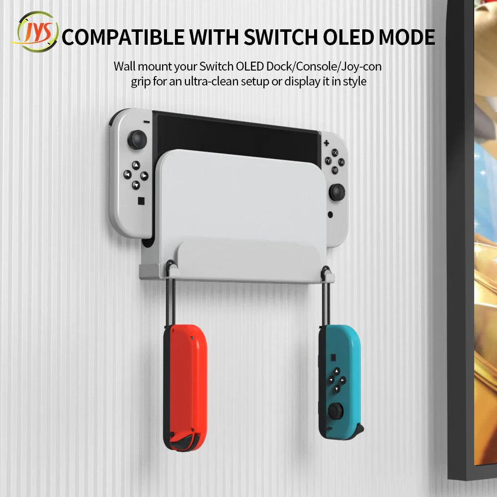 Wall Stand Holder Protective for Nintendo Switch Console Switch Dock Bracket Support Nitendo Switch OLED TV Dock Accessories