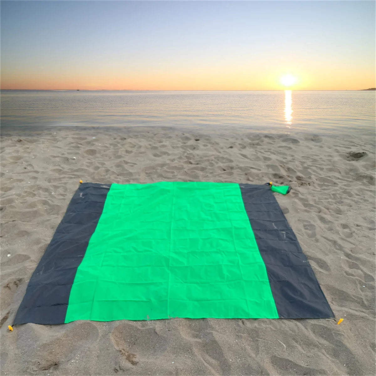 PC Waterproof Beach Towel Blanket Pocket Sand Free Towel Large Portable Mat