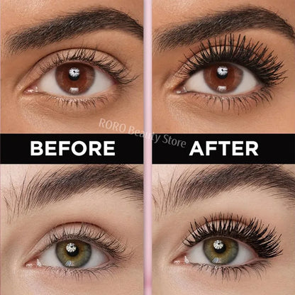 Waterproof Mascara Eyelashes Lengthening Long Lasting Silky Lash Black Eyelashes Extension Make Up Beauty Eye Korean Cosmetic