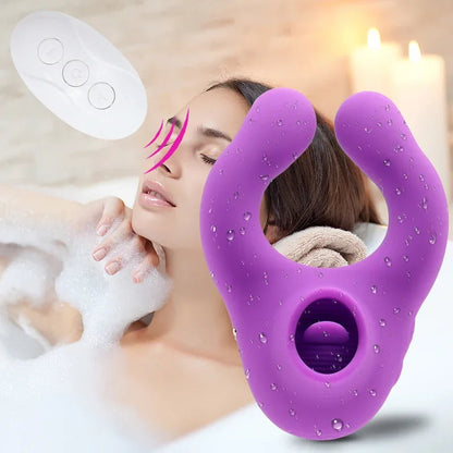 Gtooza_Waterproof Sex Toys  Men Penis Enlarger Lock Fine Masturbate Vibrating Cock Ring Oral Licking  Stimulator Adult Goods gtooza.com