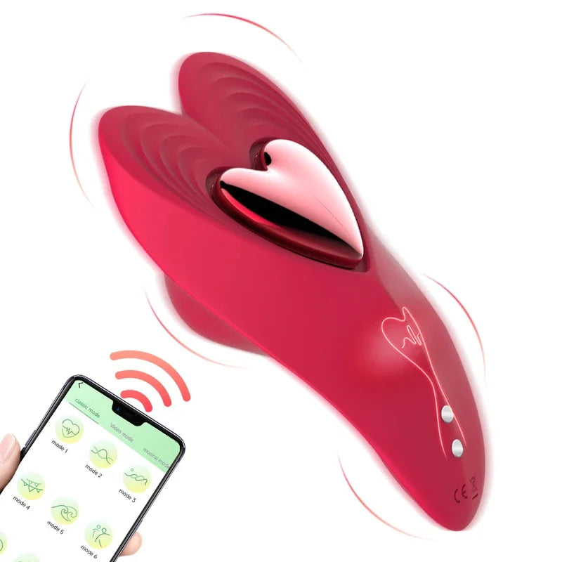 GtoozaWearable Panty   Women  Stimulator Wireless App Remote Control G Spot Mini Magnetic Clip Public Play Sex Toys gtooza.com