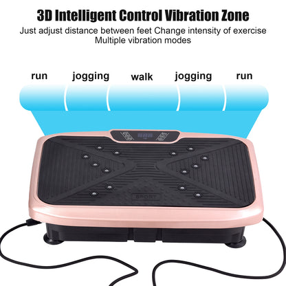 PC Whole Body Vibration Plate Electric Vibration Exercise Plate Rich and Ef