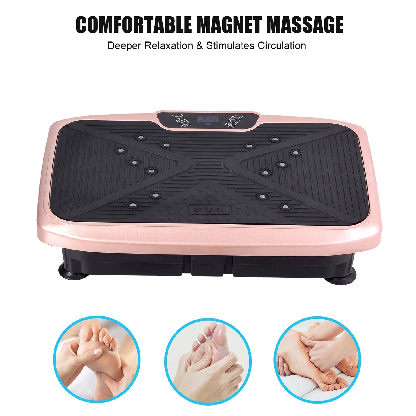 PC Whole Body Vibration Plate Electric Vibration Exercise Plate Rich and Ef