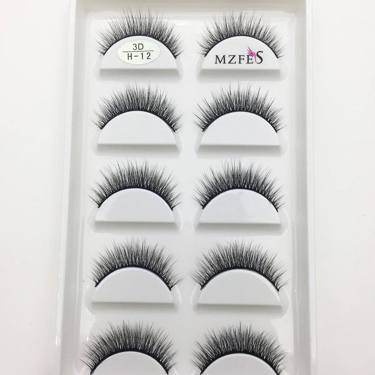 Wholesale 5 Pairs Natural 3D Mink False Eyelashes Make up Soft Fake Eye Lashes Faux cils Extension Makeup Beauty Eyelash