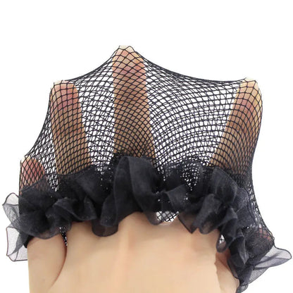 Wholesale Girls Women Crotchet Hair Net Ballerina Black Pink Hair Accessories Ballet Dance Skating Snoods Hairnet Bun Cover gtooza.com