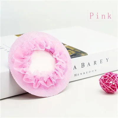 Wholesale Girls Women Crotchet Hair Net Ballerina Black Pink Hair Accessories Ballet Dance Skating Snoods Hairnet Bun Cover gtooza.com