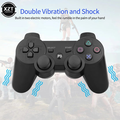 PCWholesale Manette de jeu sans fil Bluetooth pour console de jeu PS3 Controle Joys