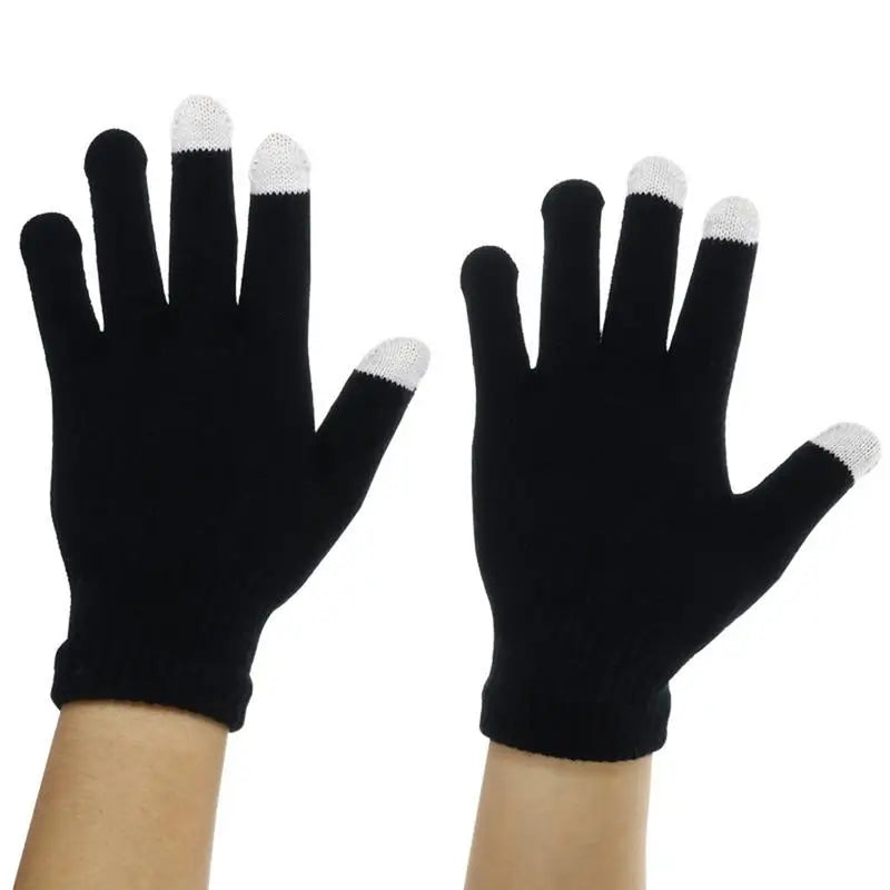 PC Winter Gloves Five Fingers Thermal Gloves Coldproof Thermal Water Resist