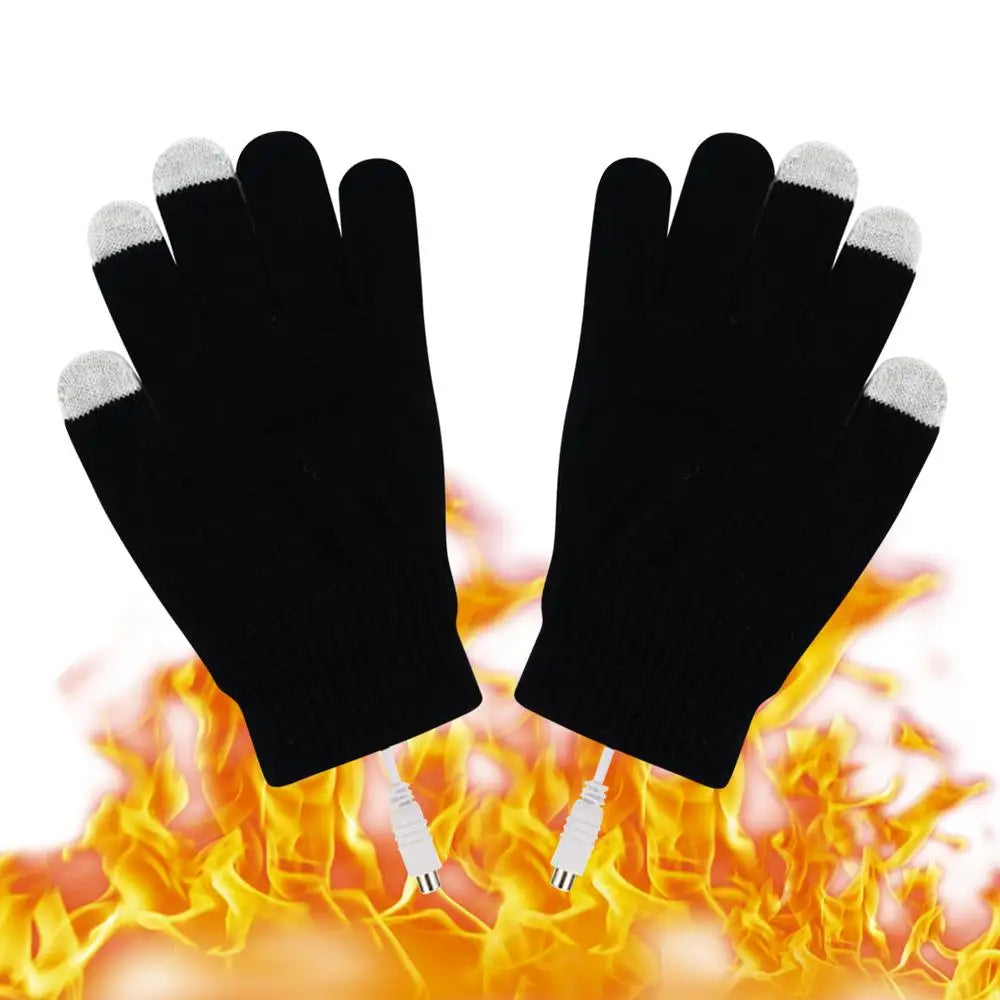 PC Winter Gloves Five Fingers Thermal Gloves Coldproof Thermal Water Resist