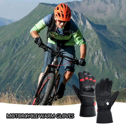 PC Winter Riding Gloves Snowboard Gloves Motorcycle Winter Gloves Touch Scr