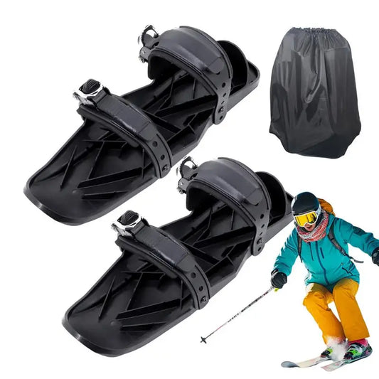 PC Winter outdoor sports sled Skates Compact Skiing Accessory Multifunction