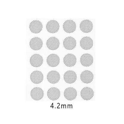 Wired Earphone Metal Dustproof Net In Ear Headphones Anti Dust Protector Mesh 4mm 4.2mm 4.7mm 5mm Self-Adhesive DIY Filter