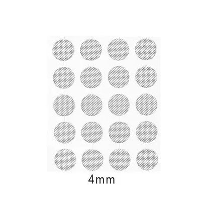 Wired Earphone Metal Dustproof Net In Ear Headphones Anti Dust Protector Mesh 4mm 4.2mm 4.7mm 5mm Self-Adhesive DIY Filter