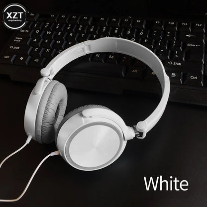 PCWired Headphones Over Ear Headsets HD Sound Bass HiFi Sound Music Stereo