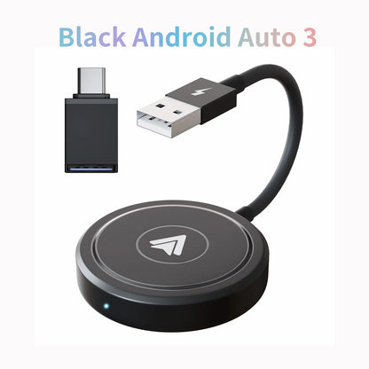 PC Wireless Android Auto Adapter  OEM Wired AA Cars Android Auto Dongle  Android Phone Convert Wired to Wireless 5Ghz WiFi