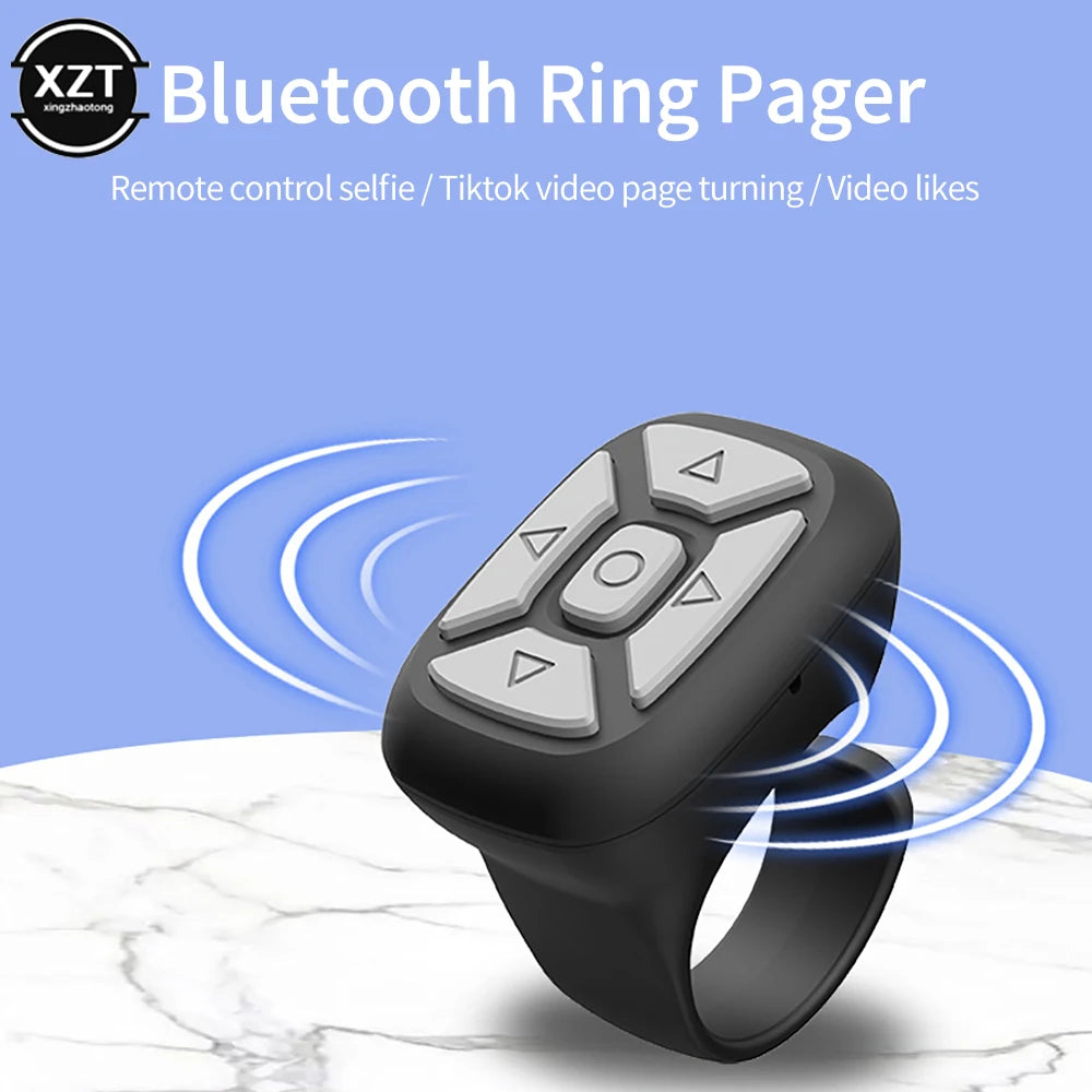 PCWireless Bluetooth 5.3 Ring Remote  iPhone Xiaomi Samsung Mobile Phone Se