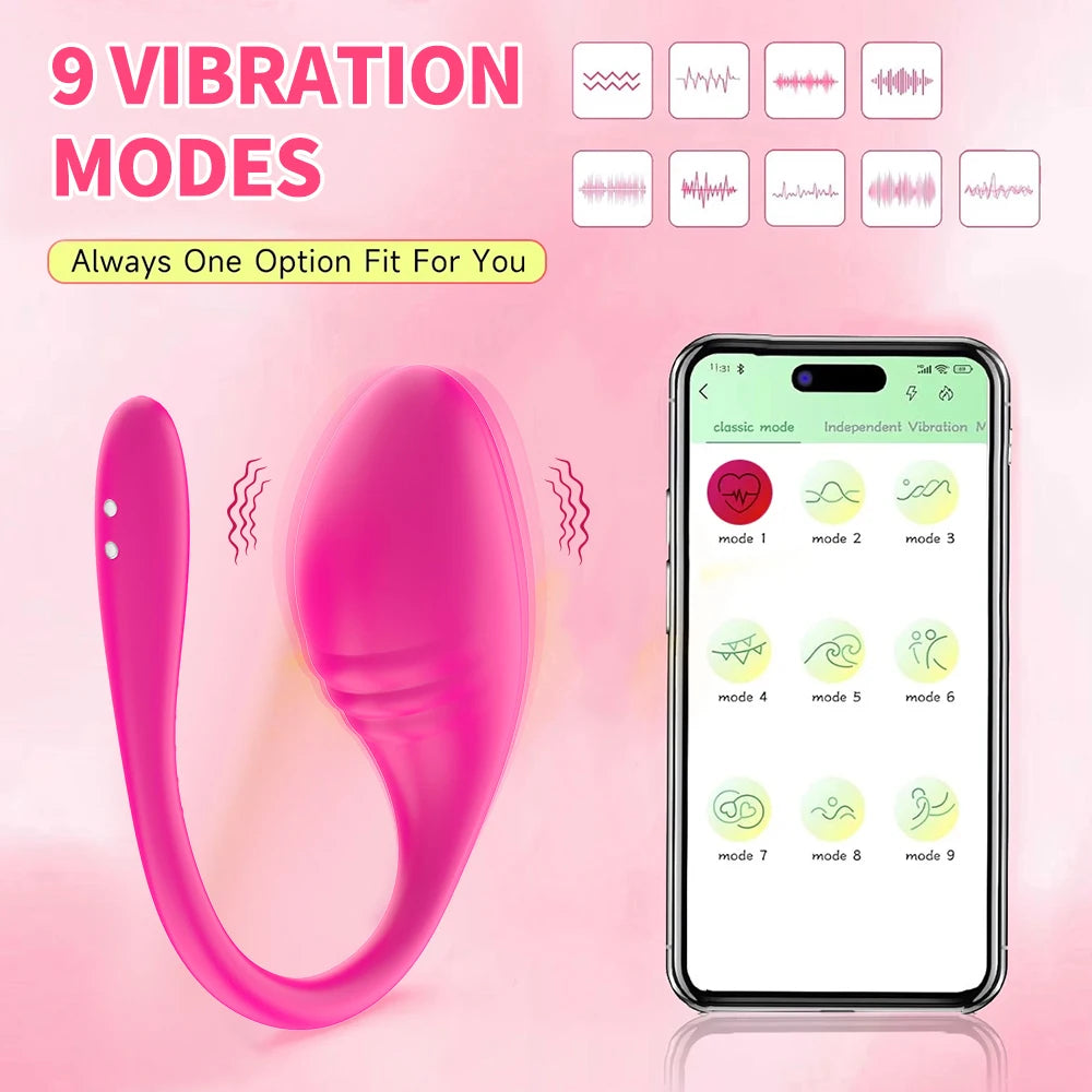 GtoozaWireless Bluetooth APP Vibrator Female Remote Control Egg Clitoris Stimulator G Spot Massager Sex Toys  Women Adults Panties gtooza.com