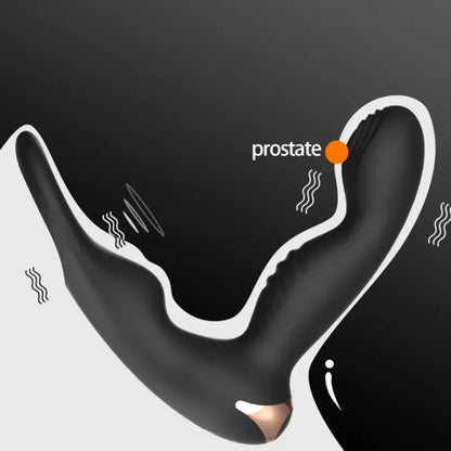 GtoozaWireless Butt Plug Vibration Prostate Climax Massager Silicone Waterproof Anal Butt Sex Toys  Couples Anal Masturbator Dildo