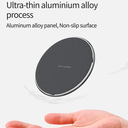 PCWireless Charger 10W Quick Charging Metal Pad  iPhone 13 12 11 Samsung Xi