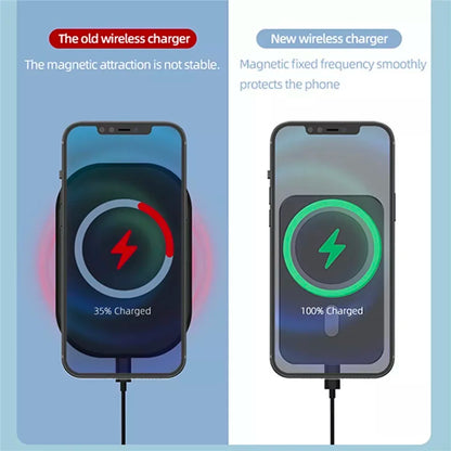 PC Wireless Charger Magnetic Car phone Holder  iPhone 14 13 Pro Max 12 Phone Accessories 30W Fast Charging Induction Adapter