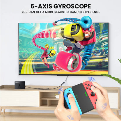 Wireless Controller For Joycons Gamepad For Nintendo Switch/Ios/Android/Pc Bluetooth 5.2 Joystick With Trubo Video Game Consoles