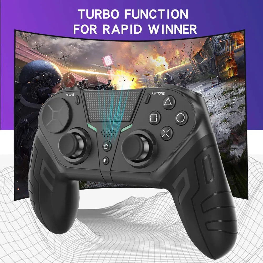 Wireless Controller For PS4 Elite/Slim/Pro Console For Dualshock 4 Gamepad With Programmable Back Button Support PC Android IOS