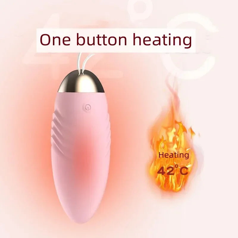 Wireless Heated Vibration Stealth Quiet Wearable Sex Toy G-Spot Vagina Massager Female Masturbation Vibrator Couples Pleasure gtooza.com