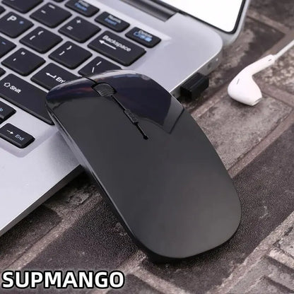 PC Wireless Mouse USB Mute Office Home Desktop Computer Laptop Battery Ultra Thin Mouse Wireless