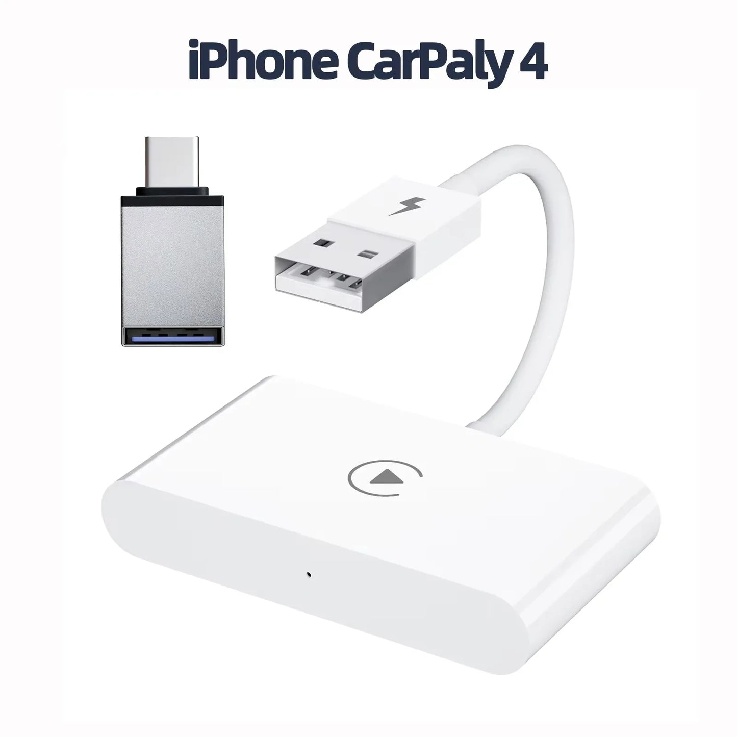 PC Wireless Video Carplay Adapter with Netflix/YouTube/TikTok/Google Play,  OEM Wired CarPlay Cars