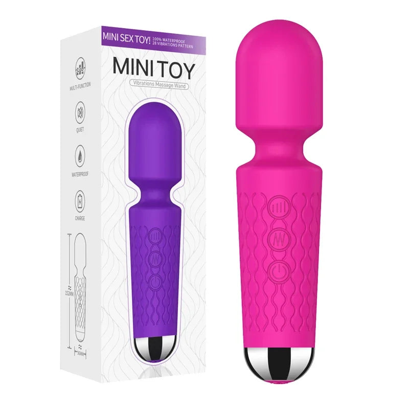 Gtooza_Wireless dildos AV magic wand  women clitoris stimulator G spot massager vibrator female masturbator adult sex toys gtooza.com