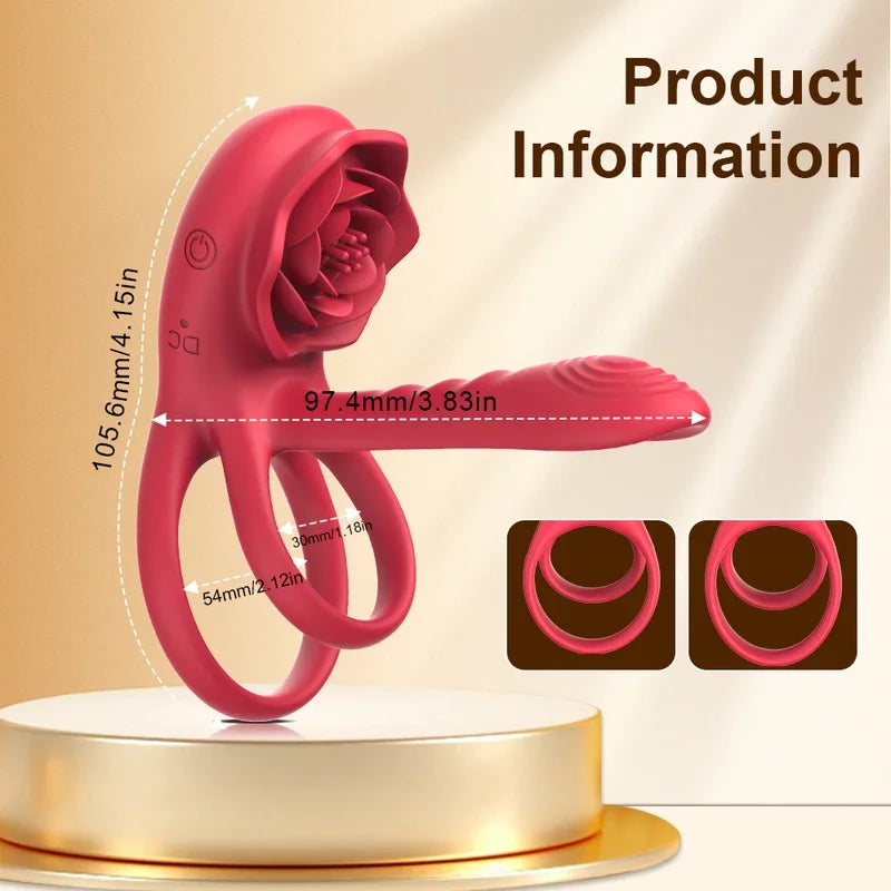 Wireless remote control Cockring penis ring vibrator men clitoris stimulator cock rings delay ejection sex toys  adult gtooza.com