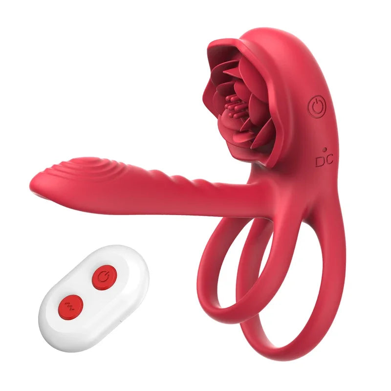 Wireless remote control Cockring penis ring vibrator men clitoris stimulator cock rings delay ejection sex toys  adult gtooza.com