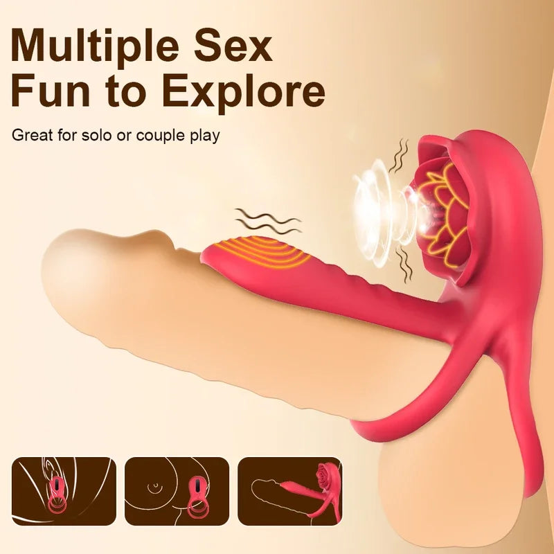 Wireless remote control Cockring penis ring vibrator men clitoris stimulator cock rings delay ejection sex toys  adult gtooza.com