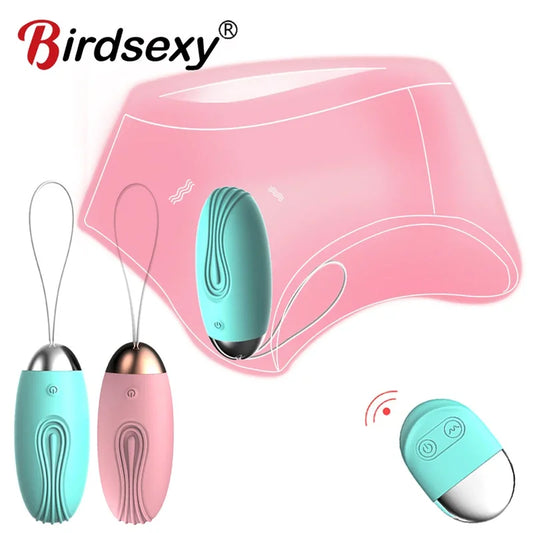 Wireless remote control vibrator 10 speed bullet eggs clitoris stimulator Kegel ball sex toys  women masturbators