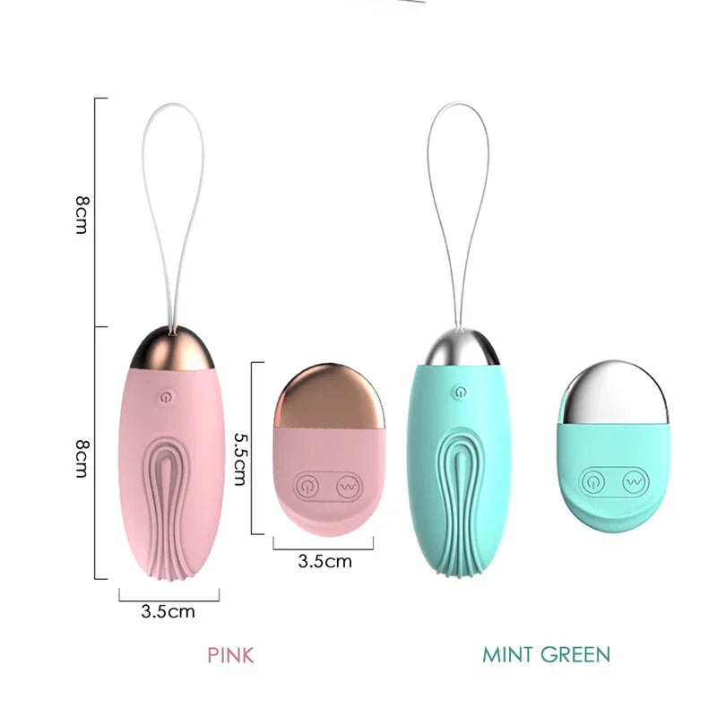 Wireless remote control vibrator 10 speed bullet eggs clitoris stimulator Kegel ball sex toys  women masturbators