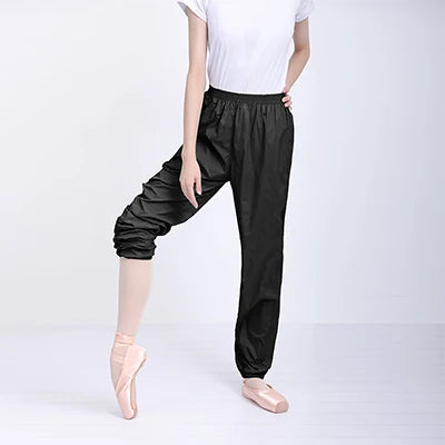 GtoozaWomen Ballet Dance Pants Elastic Waist Baggy Sport Sweat Pants Girls Adult Cycling Jogging Trousers Hip Hop Tracksuit Pants