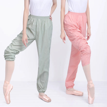 GtoozaWomen Ballet Dance Pants Elastic Waist Baggy Sport Sweat Pants Girls Adult Cycling Jogging Trousers Hip Hop Tracksuit Pants