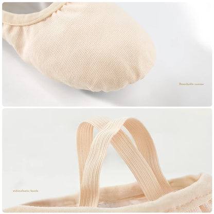 Women Ballet Dance Shoes Split Soft Sole Kids Girls Ballet Slippers Professional Elastic Ballet Shoes Ballerina Dance Slippers