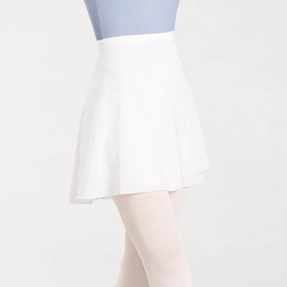 Women Ballet Dance Skirt Wrap Ballet Skirts Adult Chiffon Dance Training Skirt Tie Up Ballet Short Tulle Skirts gtooza.com